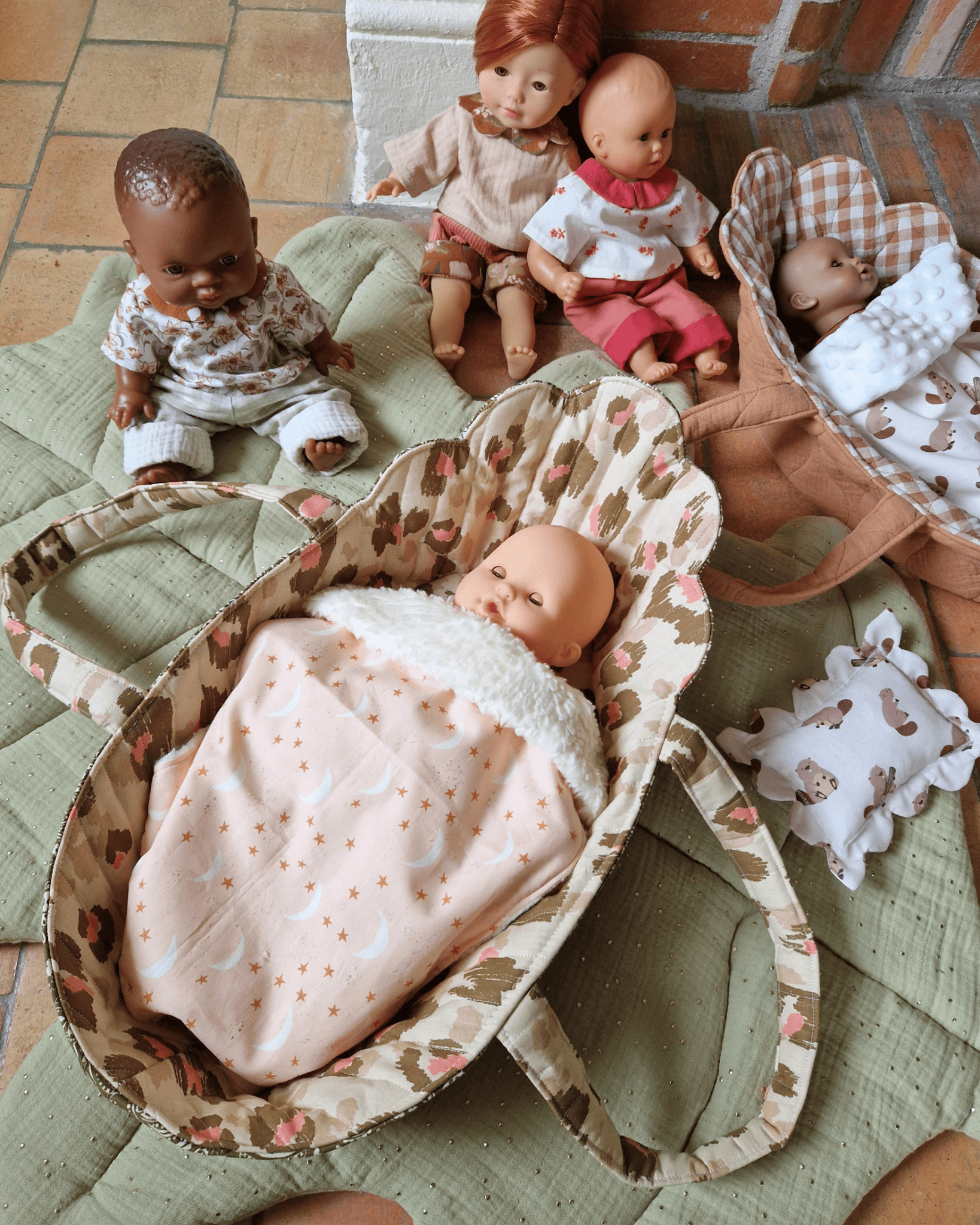 Vêtements NHQZ Pour Poupée Labubi 17 Cm – Ensemble Détente LBB-89+92+94 (sans Poupée)